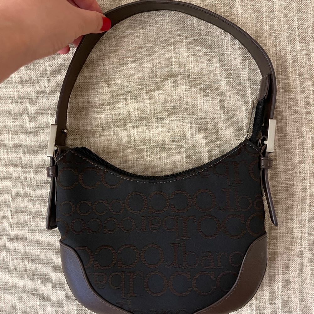 Vintage mini hobo shoulder bag
